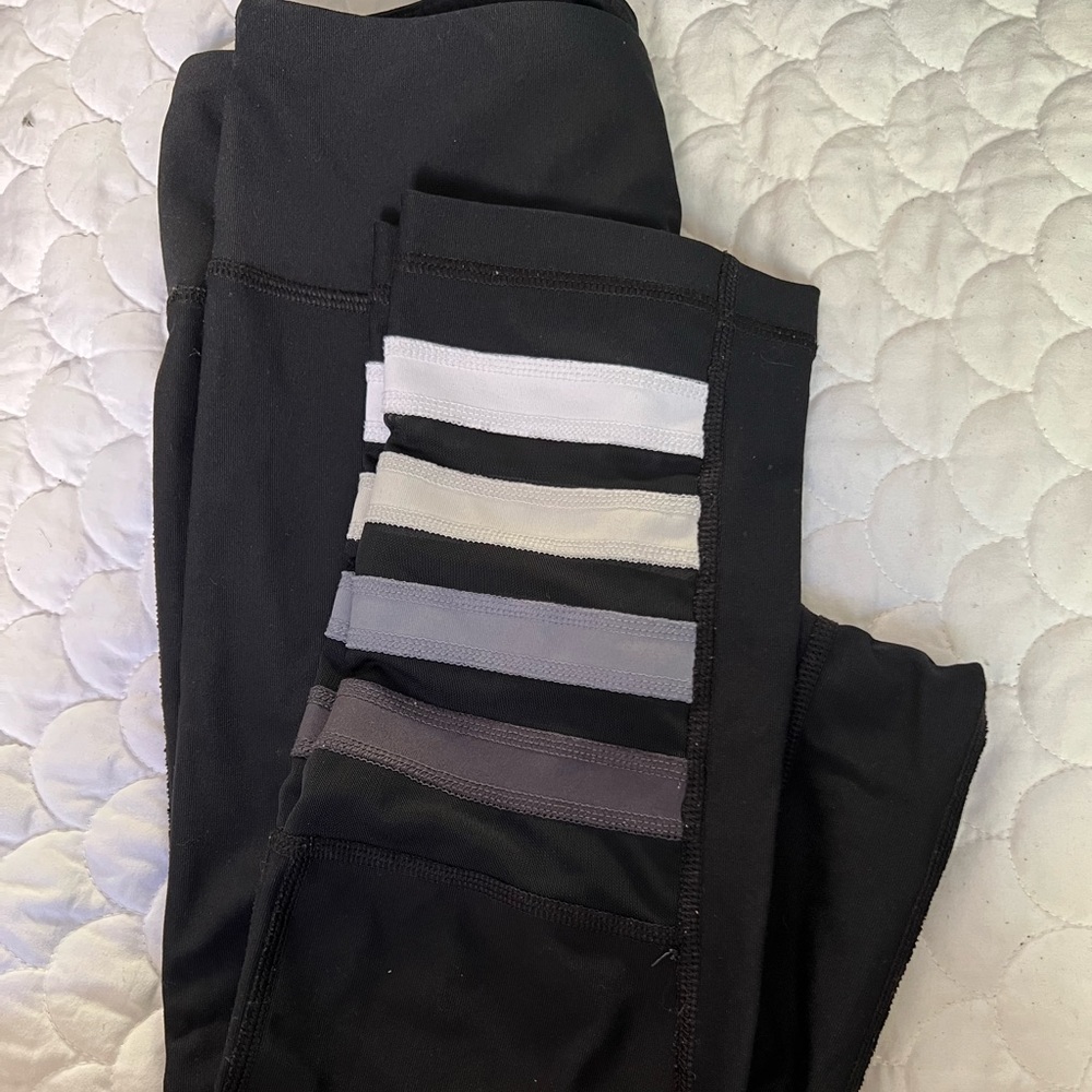 Black mid calf leggings